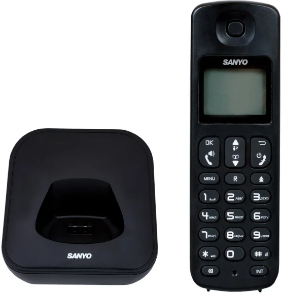 Р/Телефон Dect Sanyo RA-SD53RUBK черный АОН Р/Телефон Dect Sanyo RA-SD53RUBK черный АОН
