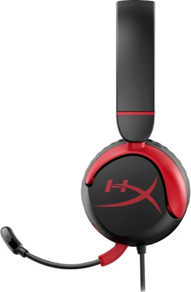 Наушники с микрофоном HyperX Cloud Mini черный/красный накладные оголовье (7G8F4AA) Наушники с микрофоном HyperX Cloud Mini черный/красный накладные оголовье (7G8F4AA)