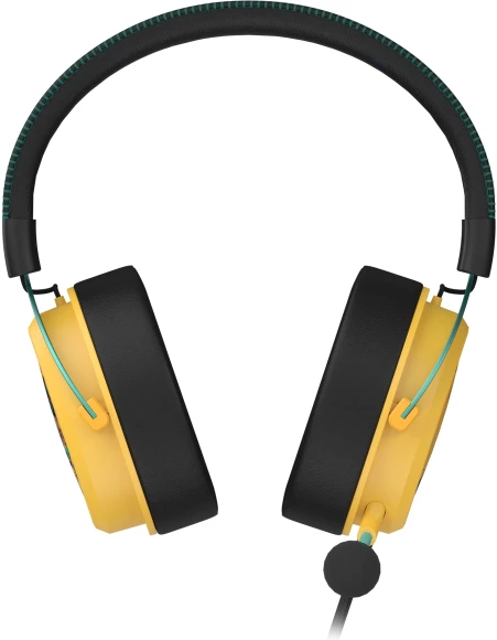 Наушники с микрофоном A4Tech Bloody M595 Renegade желтый/рисунок 2.3м мониторные USB оголовье (M595) Наушники с микрофоном A4Tech Bloody M595 Renegade желтый/рисунок 2.3м мониторные USB оголовье (M595)