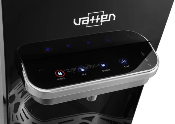 Кулер Vatten L06NK напольный компрессорный серый/черный Кулер Vatten L06NK напольный компрессорный серый/черный