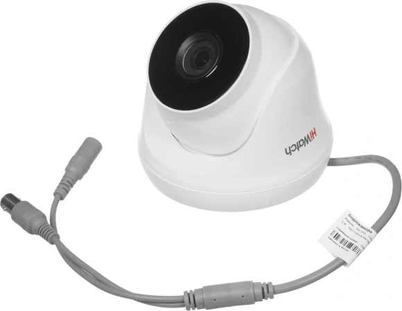 Камера видеонаблюдения аналоговая HiWatch DS-T233 3.6-3.6мм HD-TVI цв. корп.:белый (DS-T233 (3.6 MM))