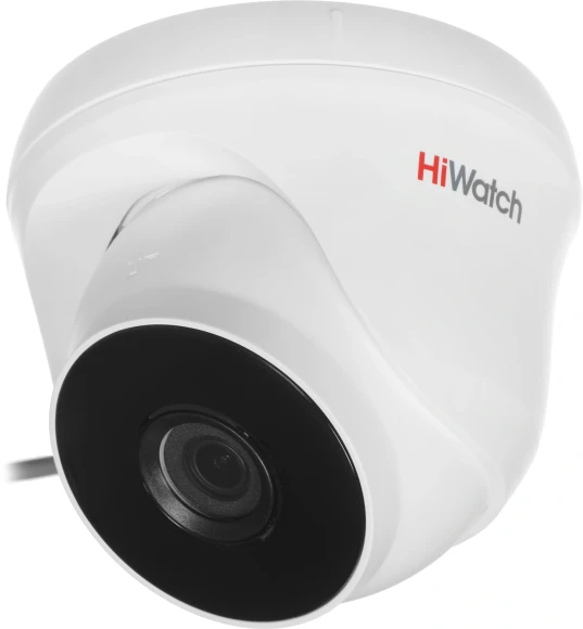 Камера видеонаблюдения аналоговая HiWatch DS-T233 3.6-3.6мм HD-TVI цв. корп.:белый (DS-T233 (3.6 MM))