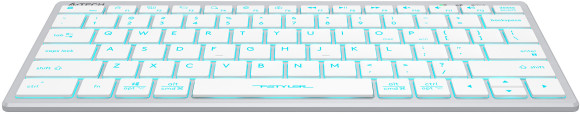 Клавиатура A4Tech Fstyler FX61 белый USB slim LED (FX61 WHITE) Клавиатура A4Tech Fstyler FX61 белый USB slim LED (FX61 WHITE)