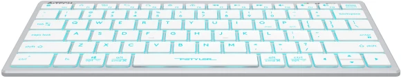 Клавиатура A4Tech Fstyler FX61 белый USB slim LED (FX61 WHITE) Клавиатура A4Tech Fstyler FX61 белый USB slim LED (FX61 WHITE)