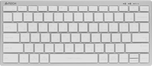 Клавиатура A4Tech Fstyler FX61 белый USB slim LED (FX61 WHITE) Клавиатура A4Tech Fstyler FX61 белый USB slim LED (FX61 WHITE)
