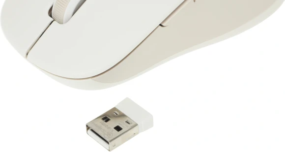 Мышь Xiaomi Dual-mode Wireless Mouse 2 белый оптическая 1200dpi silent беспров. BT/Radio USB для ноутбука 4but (BHR8849GL)
