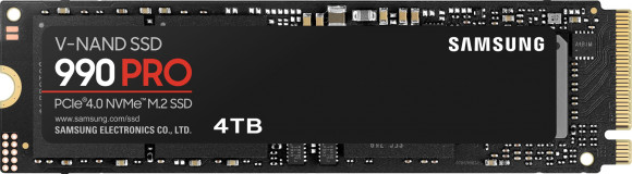 Накопитель SSD Samsung PCIe 4.0 x4 4TB MZ-V9P4T0BW 990 Pro M.2 2280 Накопитель SSD Samsung PCIe 4.0 x4 4TB MZ-V9P4T0BW 990 Pro M.2 2280
