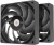 Вентилятор для корпуса Thermaltake Toughfan 12 Pro 120х120x25 черный 4-pin 22.6дБ (упак.:2шт) (CL-F159-PL12BL-A) Ret