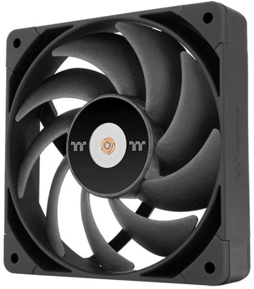 Вентилятор для корпуса Thermaltake Toughfan 12 Pro 120х120x25 черный 4-pin 22.6дБ (упак.:2шт) (CL-F159-PL12BL-A) Ret