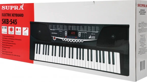 Синтезатор Supra SKB-545 54клав. черный Синтезатор Supra SKB-545 54клав. черный