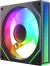 Вентилятор для корпуса Bloody CF-11 LCD ARGB 120х120x25 черный 4-pin 32дБ (упак.:1шт) (CF-11-ARGB120-BK) Ret