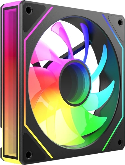 Вентилятор для корпуса Bloody CF-11 LCD ARGB 120х120x25 черный 4-pin 32дБ (упак.:1шт) (CF-11-ARGB120-BK) Ret Вентилятор для корпуса Bloody CF-11 LCD ARGB 120х120x25 черный 4-pin 32дБ (упак.:1шт) (CF-11-ARGB120-BK) Ret