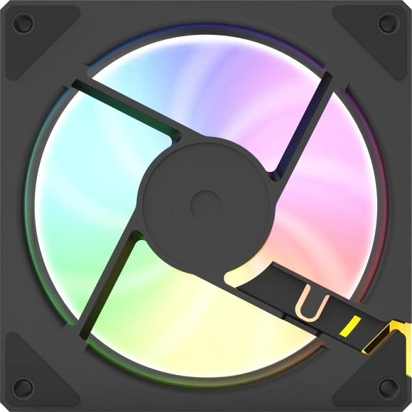 Вентилятор для корпуса Bloody CF-11 LCD ARGB 120х120x25 черный 4-pin 32дБ (упак.:1шт) (CF-11-ARGB120-BK) Ret Вентилятор для корпуса Bloody CF-11 LCD ARGB 120х120x25 черный 4-pin 32дБ (упак.:1шт) (CF-11-ARGB120-BK) Ret