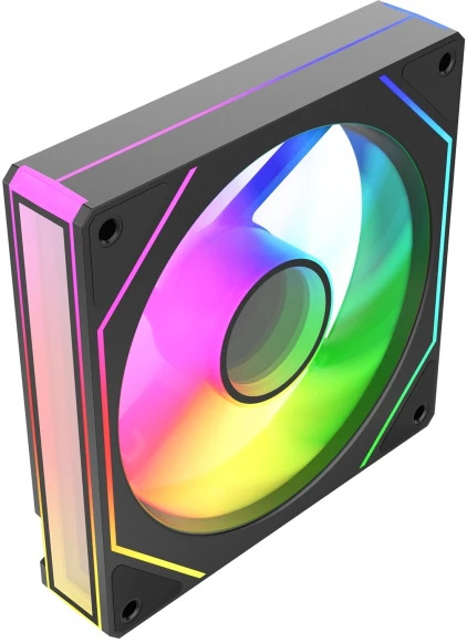 Вентилятор для корпуса Bloody CF-11 LCD ARGB 120х120x25 черный 4-pin 32дБ (упак.:1шт) (CF-11-ARGB120-BK) Ret Вентилятор для корпуса Bloody CF-11 LCD ARGB 120х120x25 черный 4-pin 32дБ (упак.:1шт) (CF-11-ARGB120-BK) Ret