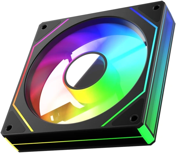 Вентилятор для корпуса Bloody CF-11 LCD ARGB 120х120x25 черный 4-pin 32дБ (упак.:1шт) (CF-11-ARGB120-BK) Ret Вентилятор для корпуса Bloody CF-11 LCD ARGB 120х120x25 черный 4-pin 32дБ (упак.:1шт) (CF-11-ARGB120-BK) Ret