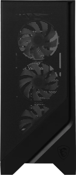 Корпус MSI MAG Forge 120A черный без БП ATX 2x120mm 2xUSB3.0 audio bott PSU