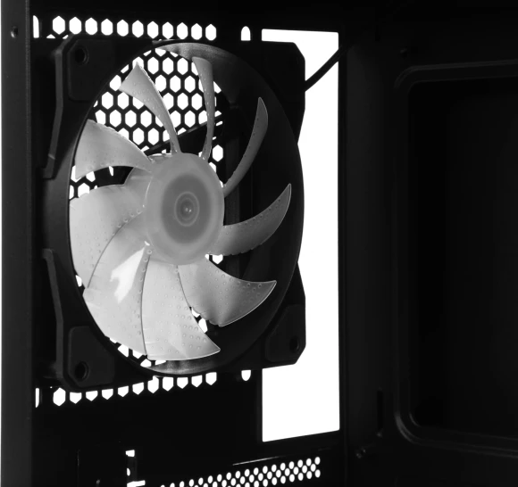 Корпус MSI MAG Forge 120A черный без БП ATX 2x120mm 2xUSB3.0 audio bott PSU