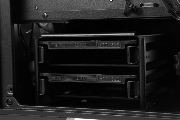 Корпус MSI MAG Forge 120A черный без БП ATX 2x120mm 2xUSB3.0 audio bott PSU