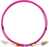 Патч-корд Rexant 50-2611-105 2x50/125 OM4 LC дуплекс-LC дуплекс 1.5м LSZH малиновый