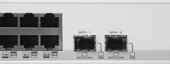 Коммутатор MikroTik CSS326-24G-2S+RM (L2) 24x1Гбит/с 2SFP+ управляемый Коммутатор MikroTik CSS326-24G-2S+RM (L2) 24x1Гбит/с 2SFP+ управляемый