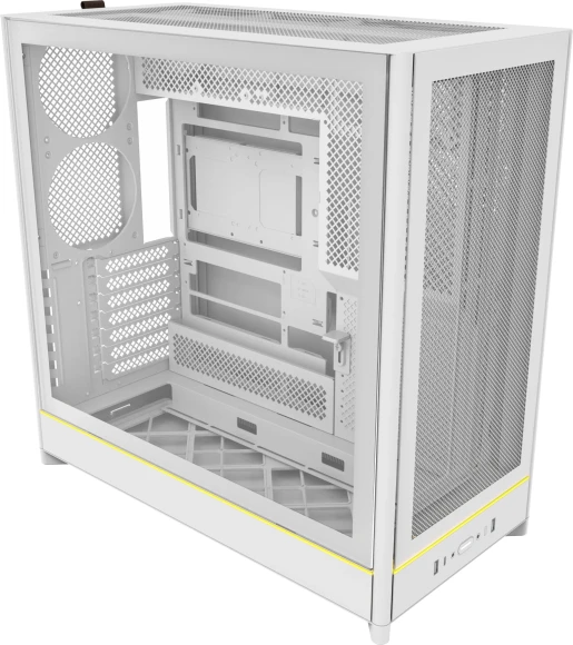 Корпус Montech HS01 белый без БП ATX 2xUSB3.0 audio bott PSU