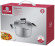 Кастрюля Rondell Bayoneta RDS-1807 3.1л. d=20см (с крышкой) стальной Кастрюля Rondell Bayoneta RDS-1807 3.1л. d=20см (с крышкой) стальной