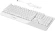 Клавиатура MSI GK30 белый USB Multimedia for gamer LED (подставка для запястий) (S11-04RU304-CLA) кабель 1.8м