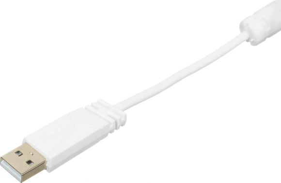 Клавиатура MSI GK30 белый USB Multimedia for gamer LED (подставка для запястий) (S11-04RU304-CLA) кабель 1.8м