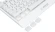 Клавиатура MSI GK30 белый USB Multimedia for gamer LED (подставка для запястий) (S11-04RU304-CLA) кабель 1.8м