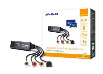 Карта видеозахвата Avermedia DVD EZMaker 7 C039 внешний USB/S-video x1