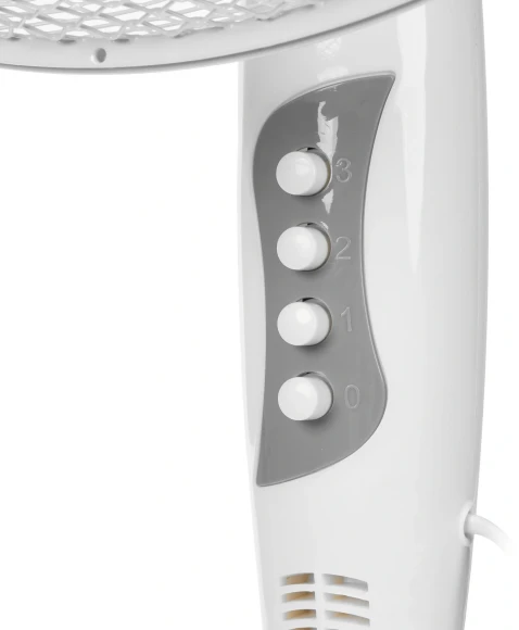 Вентилятор напольный Scarlett SC-SF111B27 40Вт скоростей:3 белый/серый