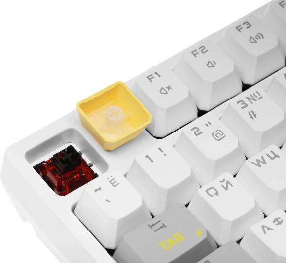 Клавиатура A4Tech Bloody S87 Energy механическая белый USB for gamer LED (S87 USB ENERGY WHITE) кабель 1.8м Клавиатура A4Tech Bloody S87 Energy механическая белый USB for gamer LED (S87 USB ENERGY WHITE) кабель 1.8м