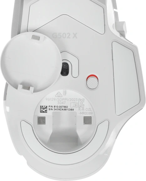 Мышь Logitech G502 X Lightspeed белый оптическая 25600dpi беспров. USB 13but (910-006191) Мышь Logitech G502 X Lightspeed белый оптическая 25600dpi беспров. USB 13but (910-006191)