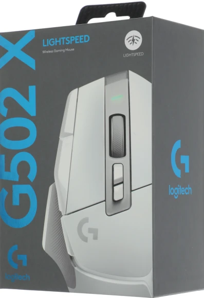 Мышь Logitech G502 X Lightspeed белый оптическая 25600dpi беспров. USB 13but (910-006191) Мышь Logitech G502 X Lightspeed белый оптическая 25600dpi беспров. USB 13but (910-006191)
