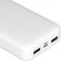 Мобильный аккумулятор TFN Solid PB-282 20000mAh 11W 2.1A 2xUSB-A белый (TFN-PB-282-WH)