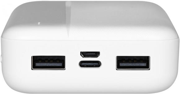 Мобильный аккумулятор TFN Solid PB-282 20000mAh 11W 2.1A 2xUSB-A белый (TFN-PB-282-WH)