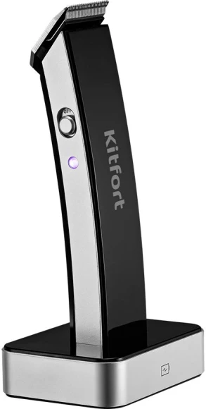 Триммер Kitfort КТ-3109 черный/серебристый 3Вт (насадок в компл:10шт)