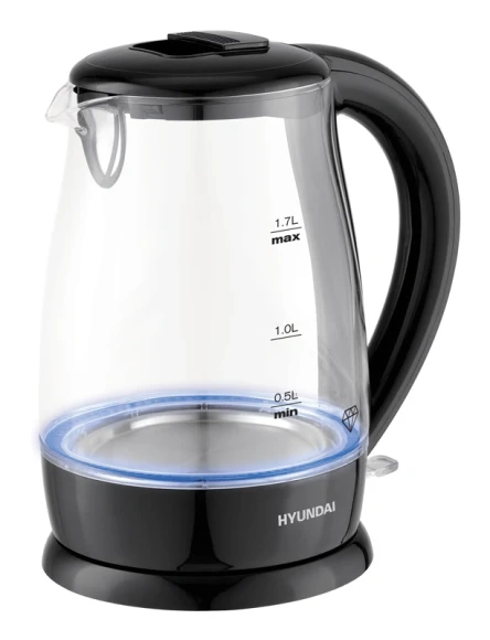 Чайник электрический Hyundai HYK-G2011 1.7л. 2200Вт черный корпус: стекло/пластик Чайник электрический Hyundai HYK-G2011 1.7л. 2200Вт черный корпус: стекло/пластик