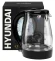 Чайник электрический Hyundai HYK-G2011 1.7л. 2200Вт черный корпус: стекло/пластик Чайник электрический Hyundai HYK-G2011 1.7л. 2200Вт черный корпус: стекло/пластик