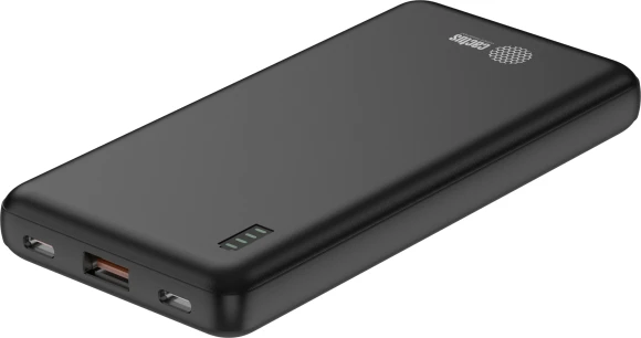 Мобильный аккумулятор Cactus CS-PBFSAA-10000 10000mAh 22.5W 4.5A USB-A/2xUSB-C черный Мобильный аккумулятор Cactus CS-PBFSAA-10000 10000mAh 22.5W 4.5A USB-A/2xUSB-C черный