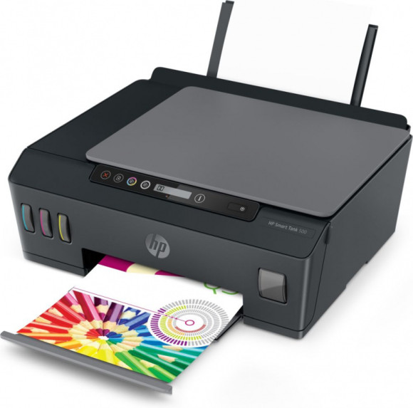 МФУ струйный HP Smart Tank 500 AIO (4SR29A) A4 черный МФУ струйный HP Smart Tank 500 AIO (4SR29A) A4 черный
