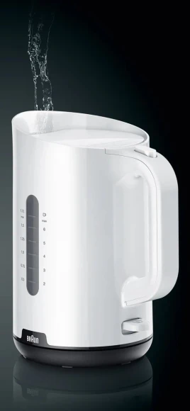 Чайник электрический Braun WK1100WH 1.7л. 2200Вт белый корпус: пластик