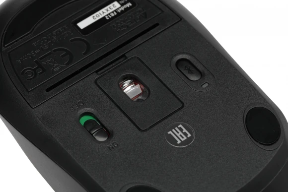 Мышь A4Tech Fstyler FB12 белый/черный оптическая 1200dpi беспров. BT/Radio USB 3but (FB12 PANDA)