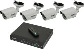 Комплект видеонаблюдения Falcon Eye FE-104MHD KIT Дача SMART Комплект видеонаблюдения Falcon Eye FE-104MHD KIT Дача SMART