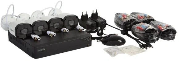 Комплект видеонаблюдения Falcon Eye FE-104MHD KIT Дача SMART