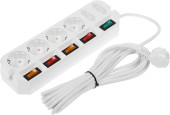 Сетевой удлинитель Most A10 5м (6 розеток) белый (коробка) Сетевой удлинитель Most A10 5м (6 розеток) белый (коробка)