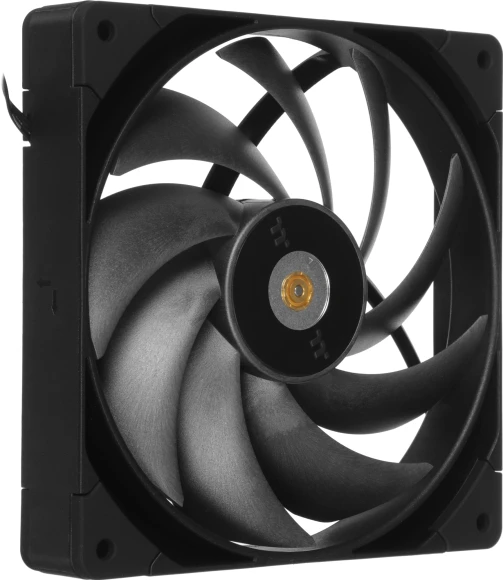 Вентилятор для корпуса Thermaltake Toughfan 14 Pro 140х140x25 черный 4-pin 31.6дБ (упак.:2шт) (CL-F160-PL14BL-A) Ret