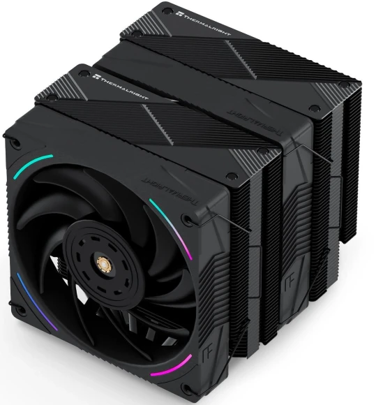 Устройство охлаждения(кулер) Thermalright Phantom Spirit 120 EVO ARGB Soc-AM5/AM4/1200/1700/1851 черный 4-pin 27dB Al+Cu 1030gr Ret (PS120-EVO)