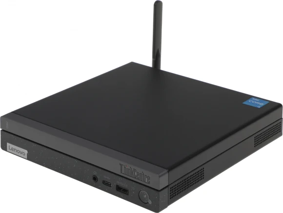 Неттоп Lenovo ThinkCentre Neo 50q Gen 4 i3 1215U (1.2) 8Gb SSD256Gb UHDG без ОС GbitEth WiFi BT 65W kb мышь клавиатура черный (12LN003KUM)