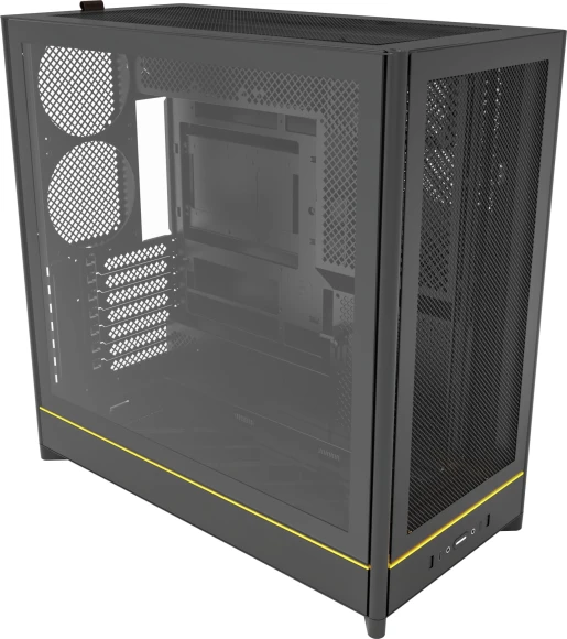 Корпус Montech HS01 черный без БП ATX 2xUSB3.0 1xUSB3.1 audio bott PSU